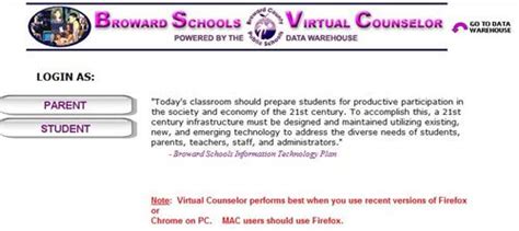 broward virtual counselor|virtual counselor teacher log in.